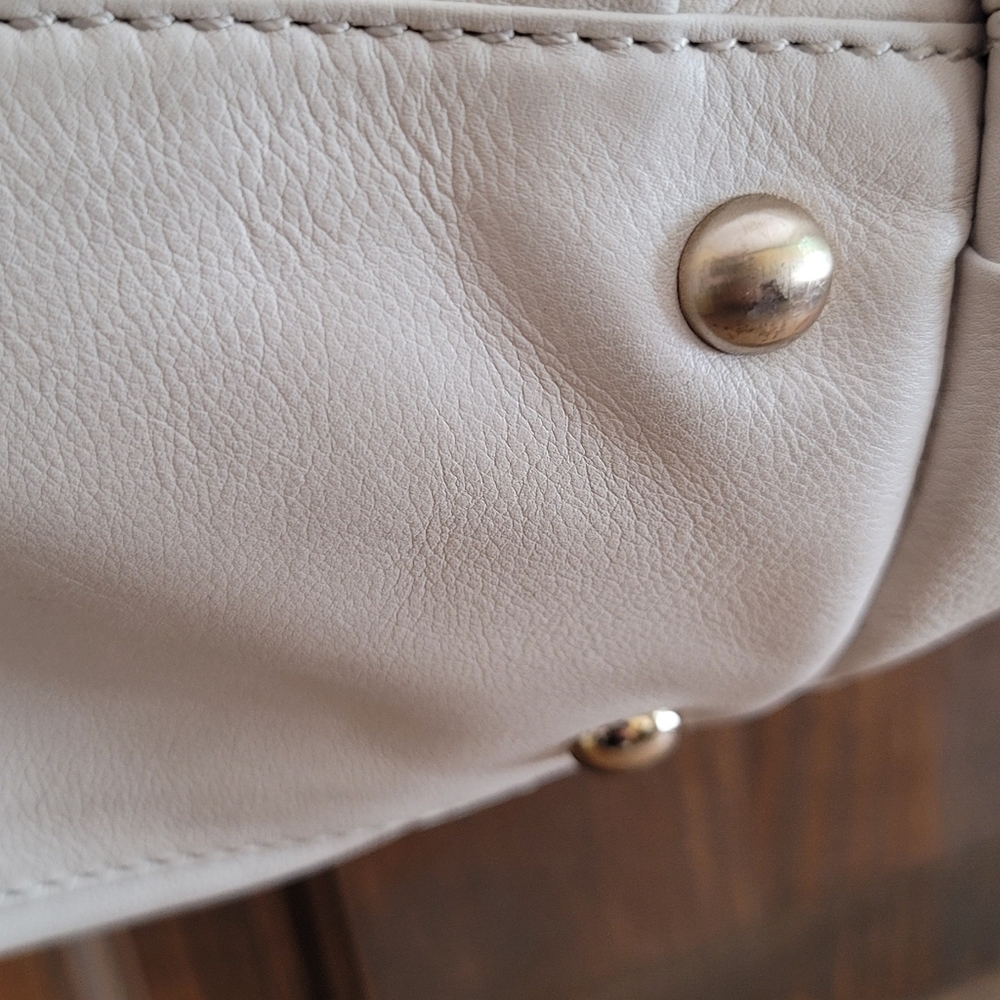 Michael Kors White Shoulder Bag with Braided Straps - Picture 9 of 14
